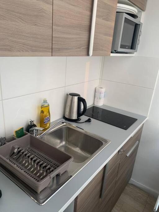Appart T3 Vue Mer En Face Des Jo Marseille Kültér fotó